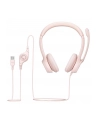 logitech Zestaw słuchawkowy H390 Rose               981-001281 - nr 27