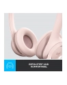 logitech Zestaw słuchawkowy H390 Rose               981-001281 - nr 33