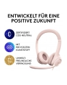 logitech Zestaw słuchawkowy H390 Rose               981-001281 - nr 35