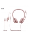 logitech Zestaw słuchawkowy H390 Rose               981-001281 - nr 5
