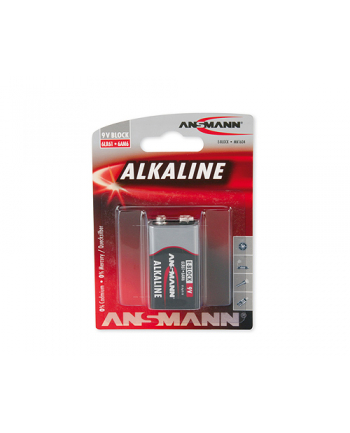 Bateria alkali RED 1xE-blok (LR9)