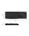 LOGITECH K120 corded Keyboard Kolor: CZARNY (NLB) - nr 59