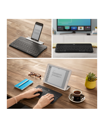 LOGITECH Keys-To-Go Ultra-Portable Keyboard for iPad - Kolor: CZARNY (CH)