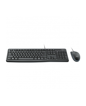 LOGITECH MK120 corded Desktop Kolor: CZARNY USB (ES)