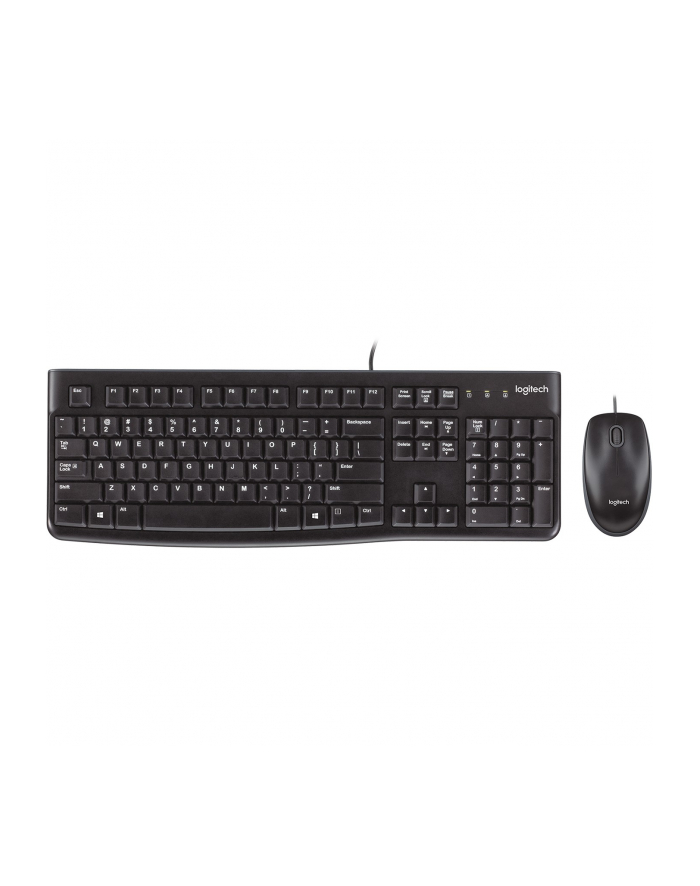 LOGITECH MK120 corded Desktop Kolor: CZARNY USB (ES) główny