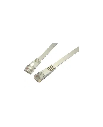SOLARIX C5E-111GY-3MB Solarix Patch kabel plochý CAT5E UTP PVC 3m šedý C5E-111GY-3MB bez krytky
