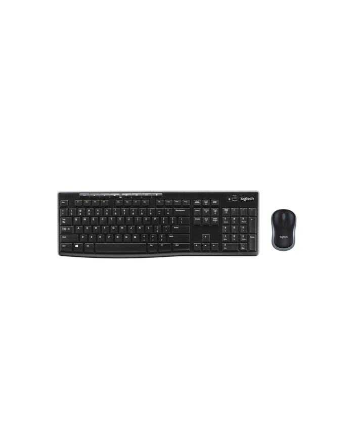 LOGITECH MK270 Wireless Combo Kolor: CZARNY USB (ESP) MEDITER główny