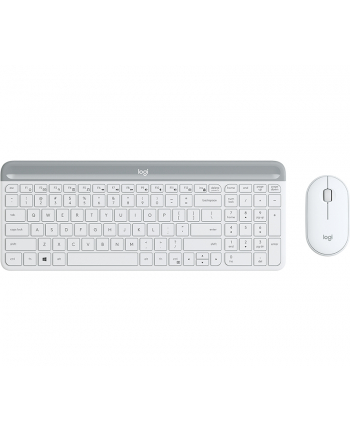 LOGITECH Slim Wireless Keyboard and Mouse Combo MK470 - OFFWHITE - PAN - NORDIC