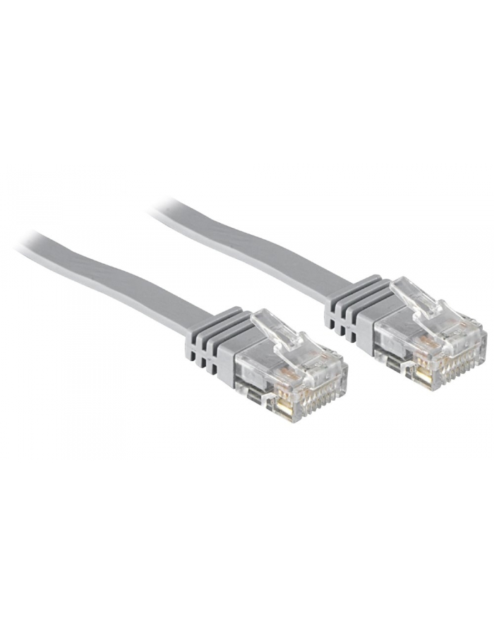 SOLARIX C5E-111GY-5MB Solarix Patch kabel plochý CAT5E UTP PVC 5m šedý C5E-111GY-5MB bez krytky główny