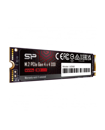 silicon power Dysk SSD UD90 2TB PCIe M.2 2280 NVMe Gen 4x4 5000/4800 MB/s nr 1