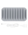 MANHATTAN 10-Port USB Charging Station 3x USB-C PD Ports up to 18 W/Port 7x USB-A Ports up to 12 W 2.4 A/Port 120 W Total White/Gray - nr 25