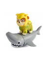 PAW PATROL / Psi Patrol zestaw Aqua Pups Rubbel i rekin młot 6066146 Spin Master - nr 12