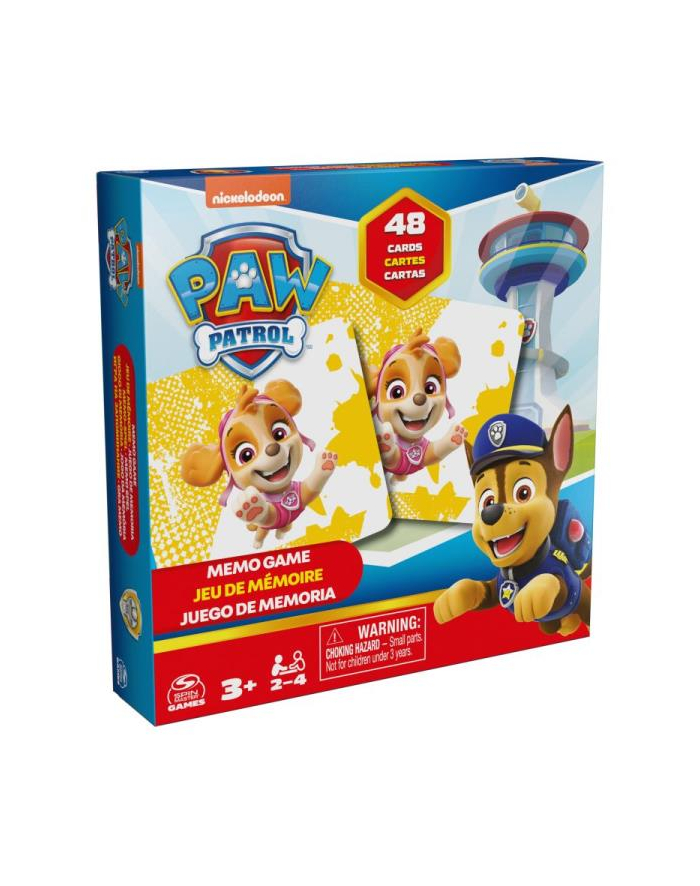 Gra Psi Patrol Memory 6066852 Spin Master cena za 1 sztukę główny