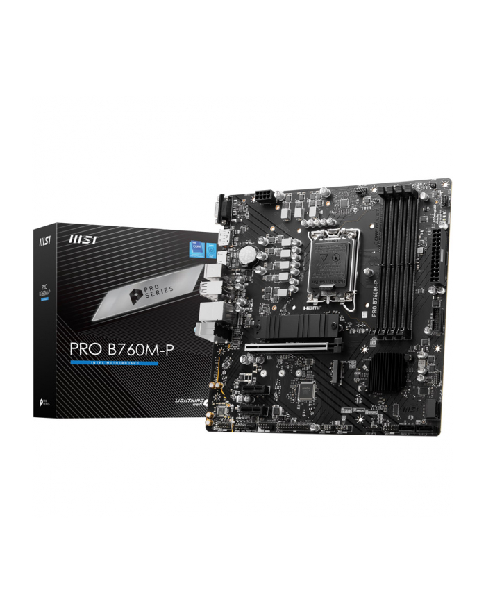 MSI PRO B760M-P LGA 1700 1xDP 1xHDMI główny