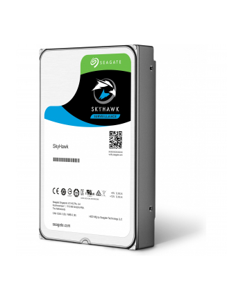 SEAGATE Surveillance Skyhawk 4TB HDD SATA 6Gb/s 256MB cache 8.9cm 3.5inch SMR Air 24x7 BLK Project (P)