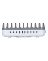 MANHATTAN 10-Port USB Charging Station 3x USB-C PD Ports up to 18 W/Port 7x USB-A Ports up to 12 W 2.4 A/Port 120 W Total White/Gray - nr 26