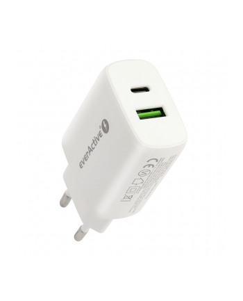 everactive Ładowarka USB/USB-C QC3.0 25W Biała