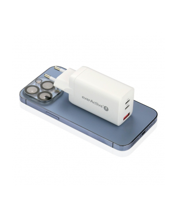 everactive Ładowarka USB/USB-C QC4+ 65W technologia GaN Biała