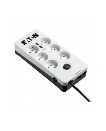 eaton Listwa antyprzepięciowa protection Box 6 Tel@ USB FR