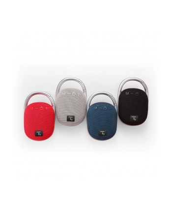 TECHLY Głośnik Bluetooth 5.3 Bezprzewodowy 5W TWS LED USB/TF MP3 nr 1