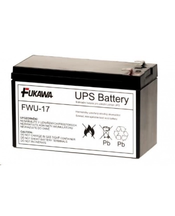 Fukawa Baterie - Fwu-17 Náhradní Za Rbc17 (12V/9Ah) (Fwu17) nr 1