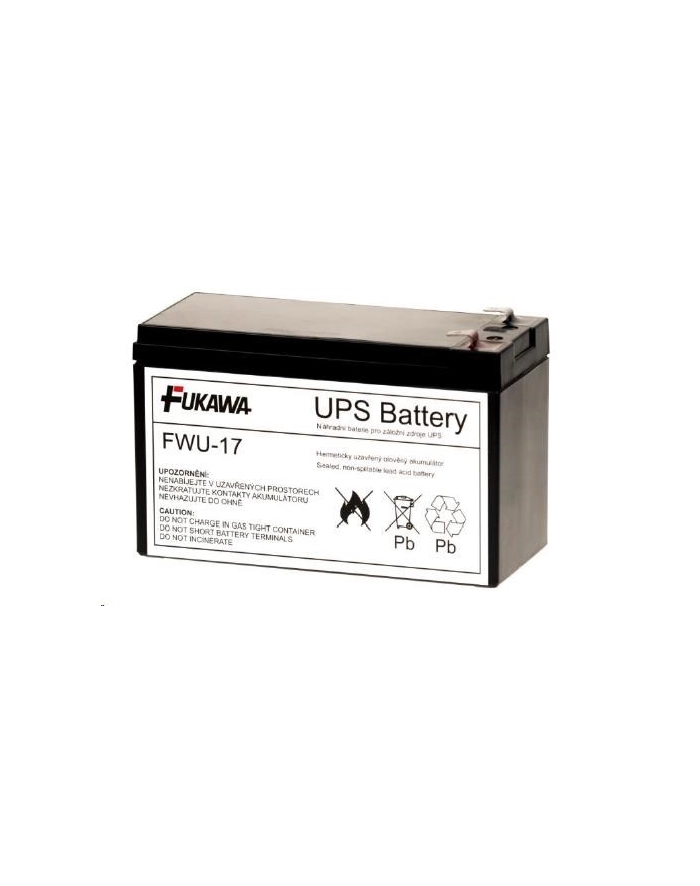 Fukawa Baterie - Fwu-17 Náhradní Za Rbc17 (12V/9Ah) (Fwu17) główny