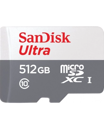 Sandisk 512Gb Microsdxc Ultra 100Mb/S C10 Uhs-I (SDSQUNR512GGN3MN) nr 1