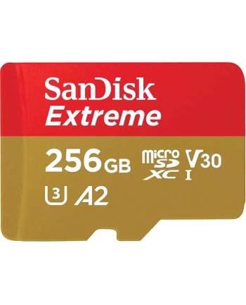 Sandisk Micro Sdxc Mobile Extreme 256Gb (SDSQXAV-256G-GN6GN) nr 1