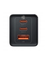 Ładowarka sieciowa Baseus GaN5 Pro 2xUSB TYP-C + USB, 65W - czarna (CCGP120201) - nr 27
