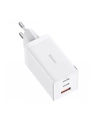 Ładowarka sieciowa Baseus GaN5 Pro 2xUSB TYP-C + USB, 65W - biała (CCGP120202) - nr 2