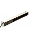 digitus Listwa zasilająca PDU 19' Rack, 7x gniazdo schuko, 2.0m, 1x wtyk unischuko, 16A, wł./wył., zabezpieczenie przeciążeniowe, profil aluminiowy - nr 10