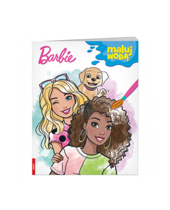 ameet Książeczka Maluj wodą. Barbie MW-1104