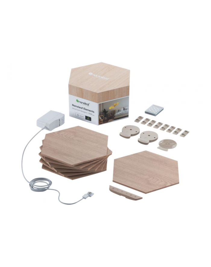 Nanoleaf Elements Hexagons Starter Kit 7 paneli (NL52-K-7002HB-7PK) główny