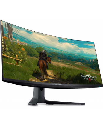 dell Monitor zakrzywiony 34.18 cala AW3423DWF AMD FreeSync Premium Pro 165Hz OLED   QHD (3440x1440)/21:9/DP/HDMI/5xUSB/3Y AES'PPE