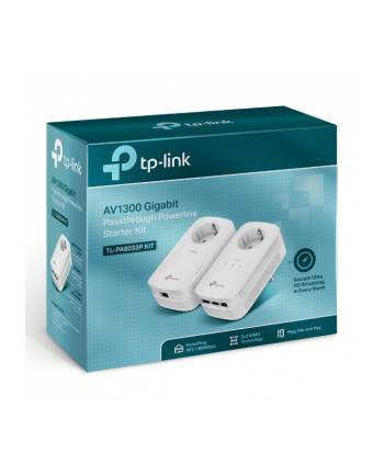 Tp-Link Tp Link Transmiter Sieciowy Tl Pa8033P Kit Powerline (Tl Kit) (TL-PA8033P