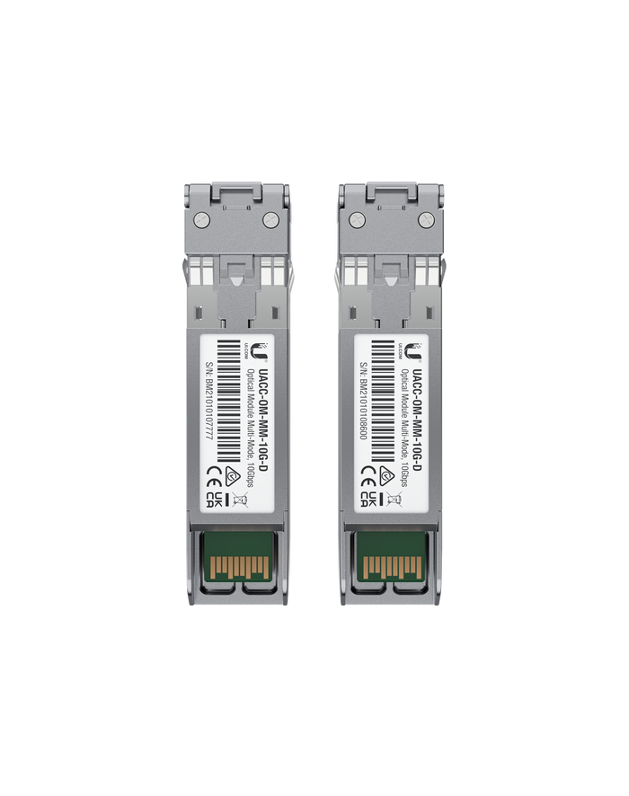 Ubiquiti Uacc-Om-Mm-10G-D-2 / Fiber Multi-Mode Module 10G 2-Pack (UACCOMMM10GD2) główny