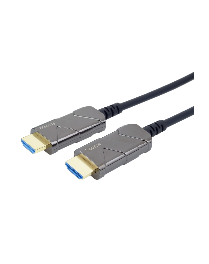 PremiumCord Optycznie aktywny kabel z włókna szklanego 8 K UltraHigh-Speed HDMI 2.1, 48 Gb/s, HDMI 2.1, 3D, EDID, ARC, rozdzielczość wideo 8K przy 60 główny