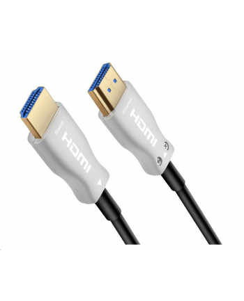 PREMIUMCORD  4K ACTIVE OPTICAL (AOC) KABEL Z WŁÓKNA SZKLANEGO HDMI 2.0 M/M 18 GBPS, KOMPATYBILNY Z WIDEO 4 K@60 HZ, DEEP COLOR, 3D, ARC, HDR, DOLBY TR nr 1