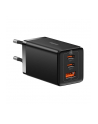 Ładowarka sieciowa Baseus GaN5 Pro 2xUSB TYP-C + USB, 65W - czarna (CCGP120201) - nr 20