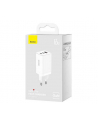 Ładowarka sieciowa Baseus GaN5 Pro 2xUSB TYP-C + USB, 65W - biała (CCGP120202) - nr 20