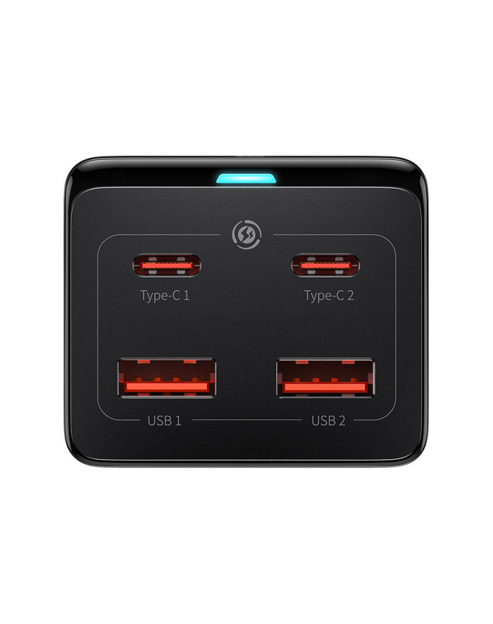 Baseus Gan3 Pro 2X Usb + 2Xusb-C + Ac 100W Czarny główny