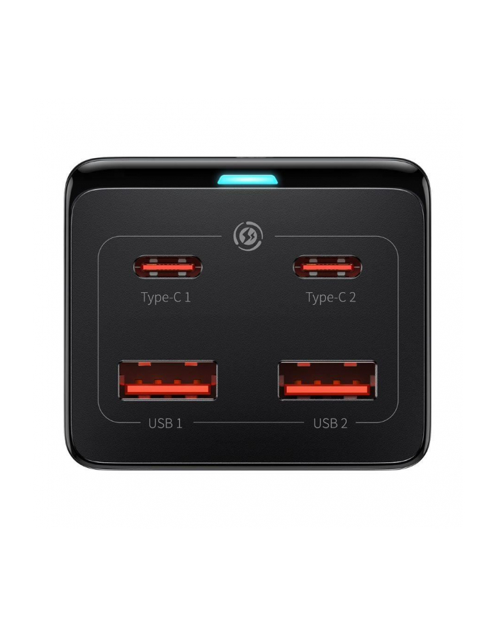 Baseus Gan3 Pro 2X Usb + 2Xusb-C + Ac 100W Czarny główny