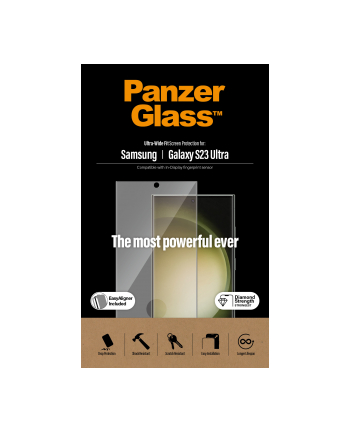 Panzerglass Uw Fit +Ap Szkło Do Galaxy S23 Ultra