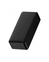 Powerbank Baseus Bipow 30000mAh, 2xUSB, USB TYP-C, 15W (Overseas Edition) + kabel USB-A - Micro USB 0.25m - czarny (PPBD050201) - nr 26