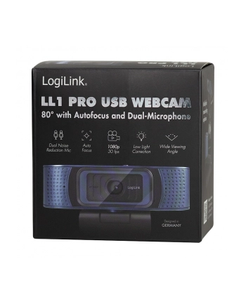 logilink Kamera internetowa HD, USB, ochrona prywatnosci nr 1