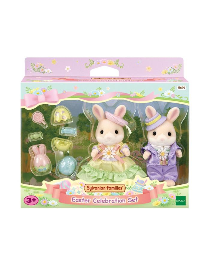 epoch Sylvanian Families Króliczki Zestaw wielkanocny 5691 główny