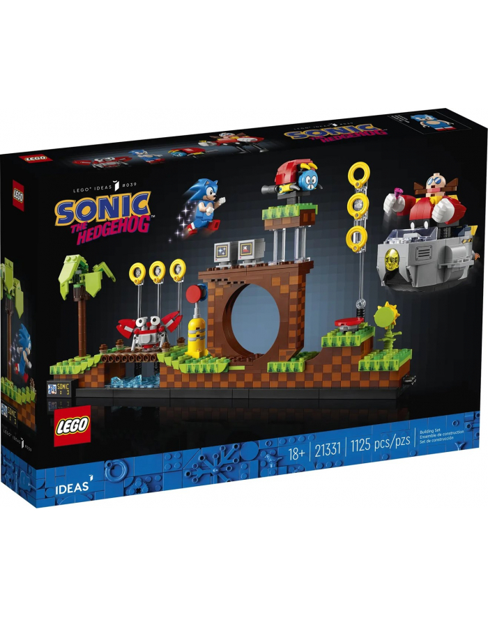 LEGO 21331 ID-EAS Sonic the Hedgehog - Strefa Zielonego Wzgórza p3 główny