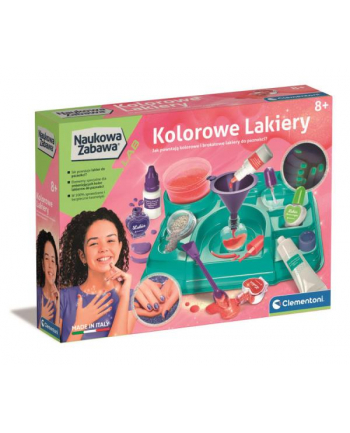 Clementoni Naukowa zabawa. Kolorowe lakiery 50793