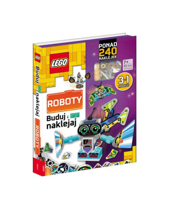 ameet Książeczka LEGO Master Brand. Buduj i naklejaj. Roboty BSC-6602