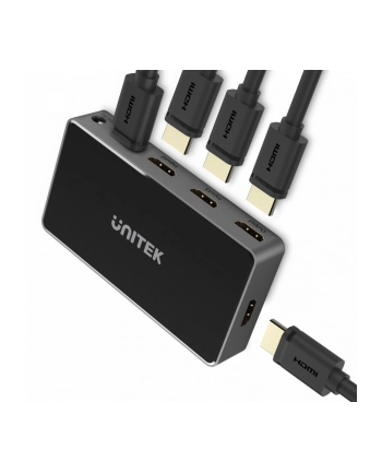 unitek Rozgałęźnik sygnału HDMI 5 IN - 1 OUT, V1110A nr 1